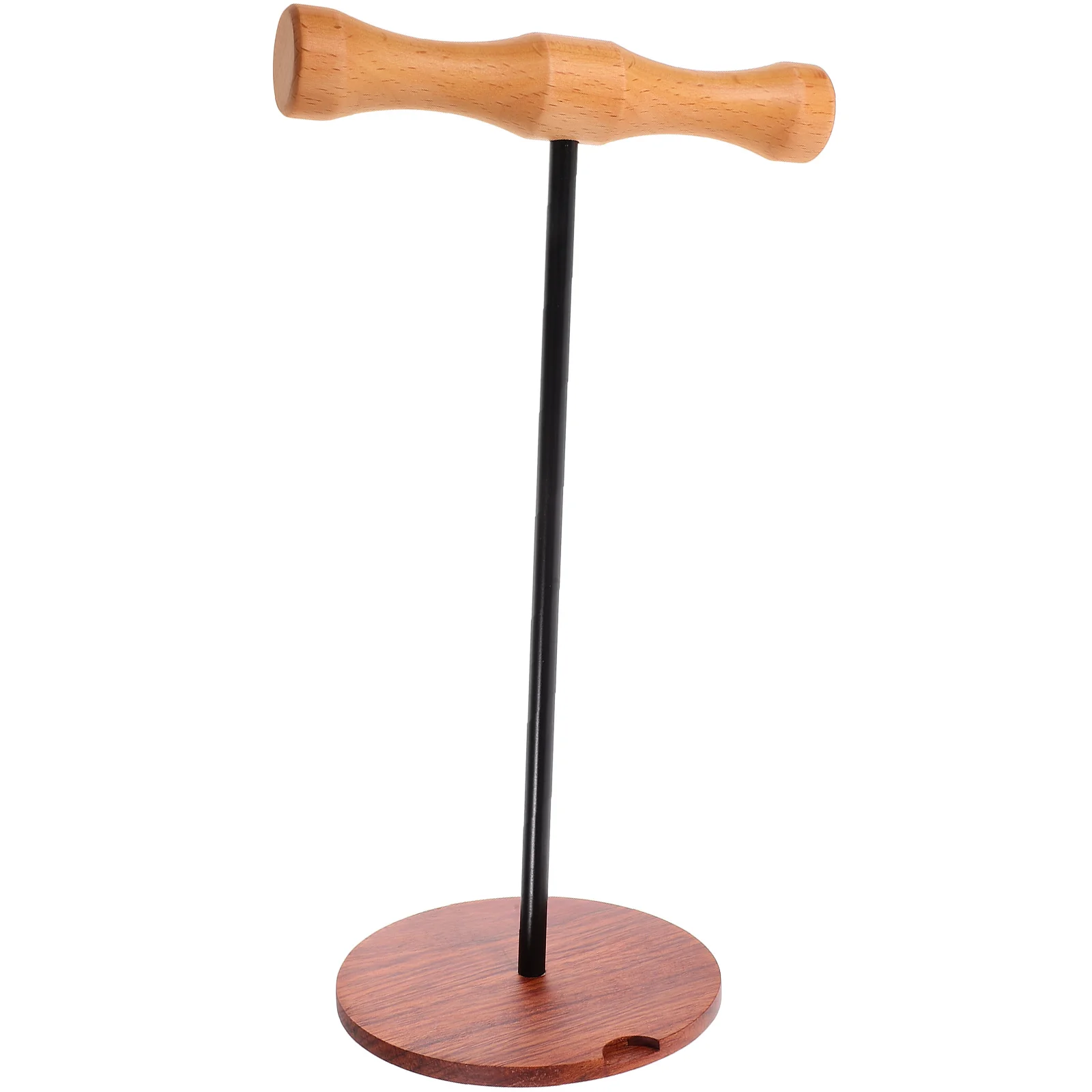 Headphone Stand Wood Hanger Gaming Holder Headset for Desk Wireless Earphone Desktop