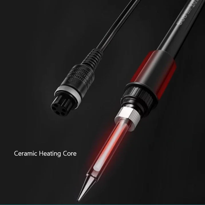 Hot air head 2-in-1 electronic soldering iron welding station with automatic sleep function