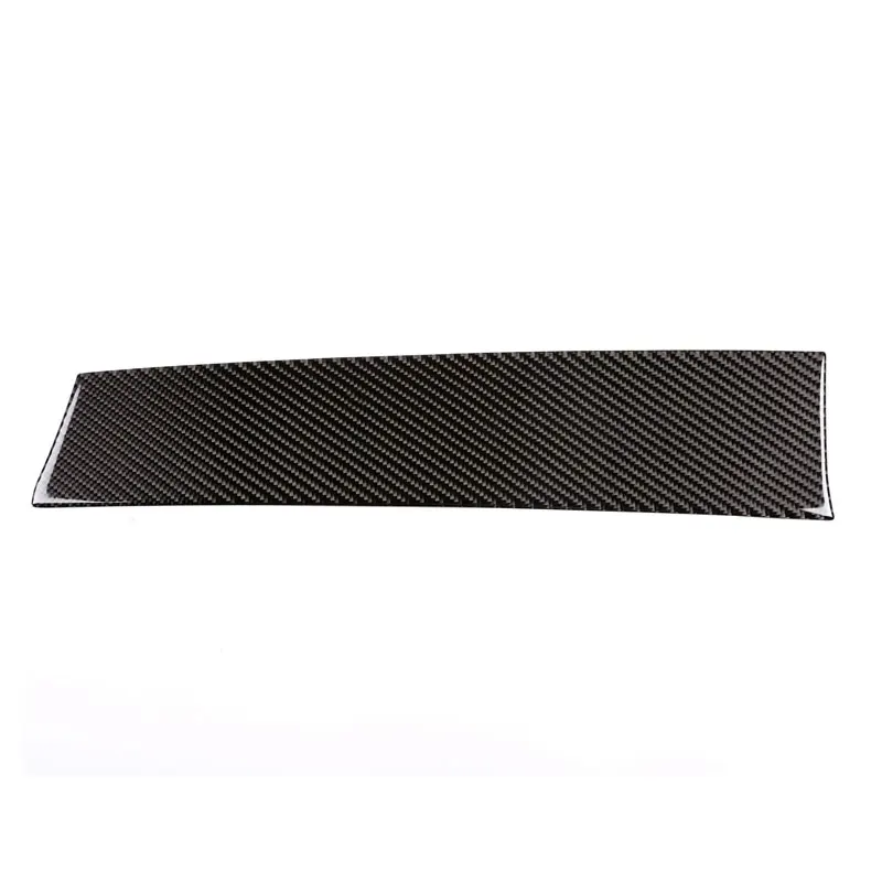 For BMW X5 E70 X6 E71 2008 - 2014 Real Carbon Fiber Car Interior Center Console Dashboard Co-pilot Panel Trim Sticker Strips