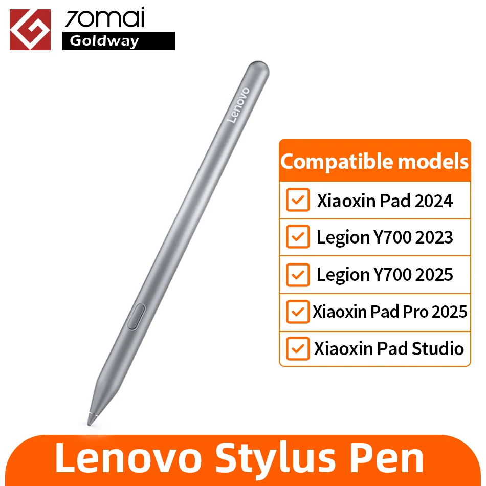 Lenovo Stylus Pen For Lenovo Legion Y700 2023 Xiaoxin Pad 2024 Pad Pro 2025 Type C Port 4096 Sensitivity Bluetooth Touch Pencil