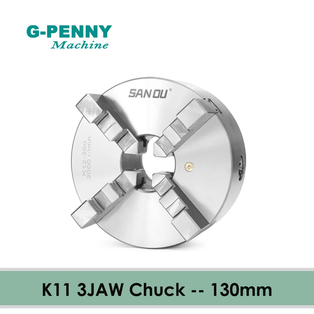 

G-PENNY K12 4 jaw 130mm Chuck self-centering manual chuck four jaw for CNC Engraving Milling machine CNC Lathe Machine