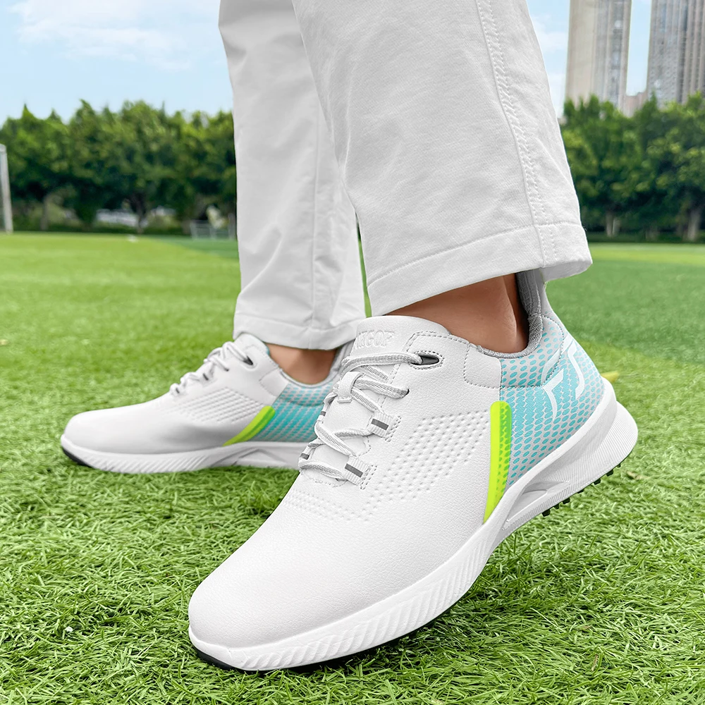 Men Golf Shoes Spikeless Golf Sneakers for Men Outdoor Walking Footwears Comfortable Gym Shoes