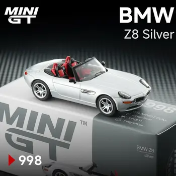 MINIGT 1/64 Mercedes-Maybach S680 BMW Z8 NISSAN GTR samochód sportowy zabytkowy samochód metalowe odlewy samochody zabawki dla chłopców kolekcjonowanie ozdób 6 best sales mini gt mercedes - №2