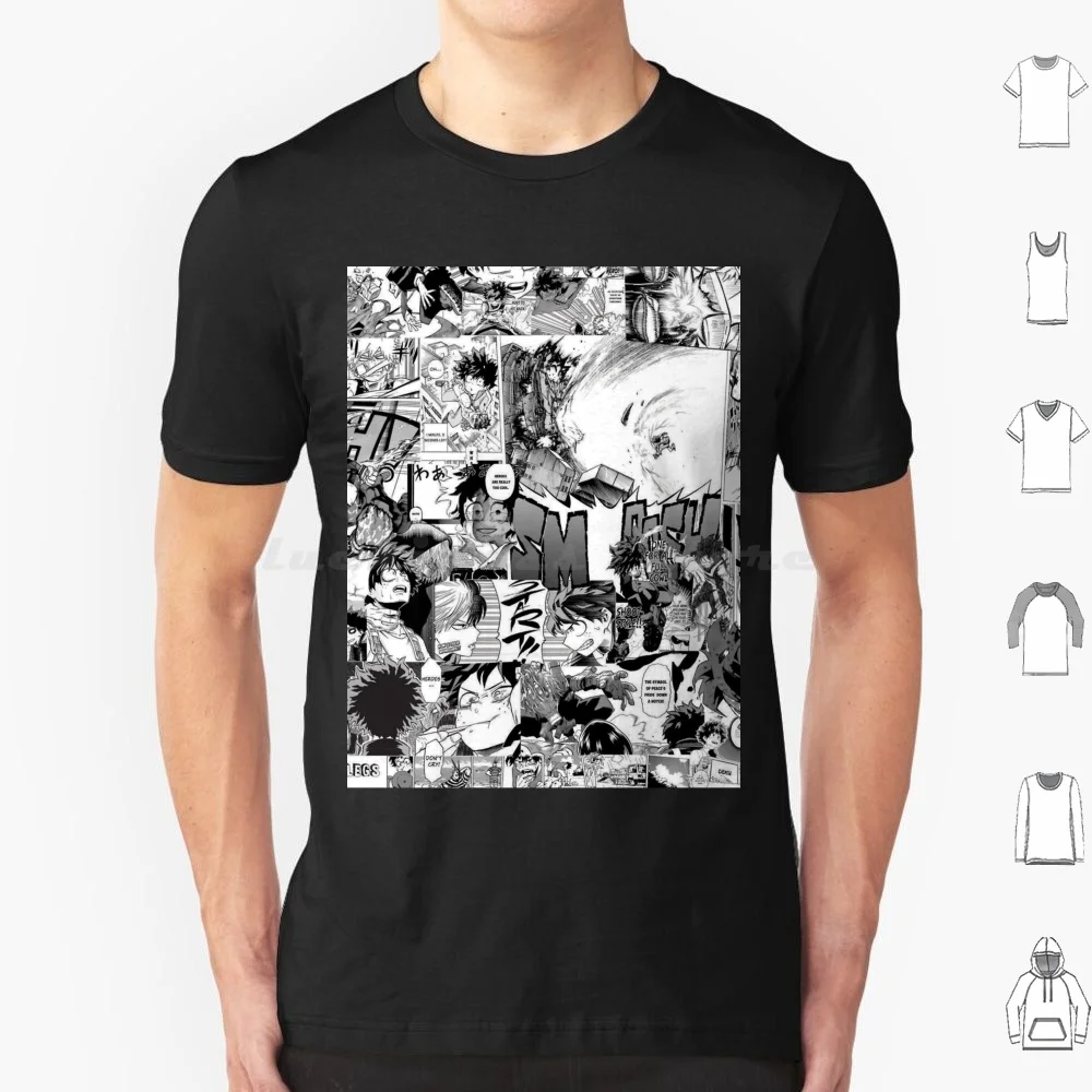 Camiseta para Hombre, Mujer y Niños, Talla 6XL, Boku No Hero Academia, Mha, Bnha, Anime, Deku, All Might, Manga, Midoriya, Héroe, Bakugo, Izuku