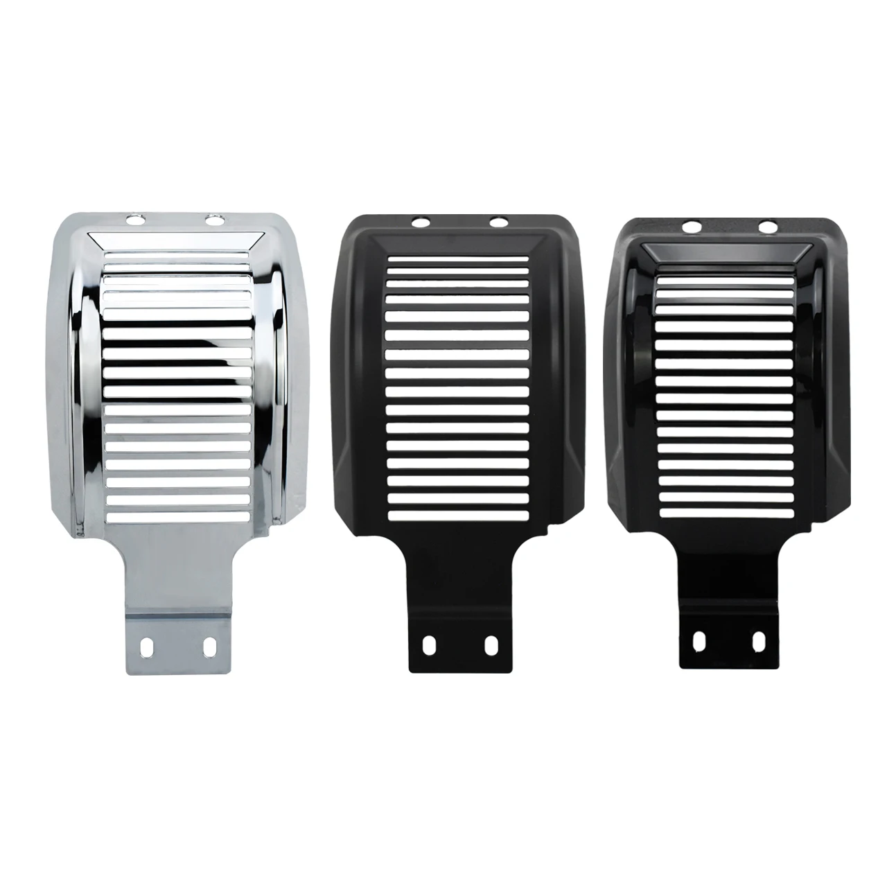 Placa negra antideslizante para motocicleta, protector de motor, cubierta protectora de chasis de plástico ABS para Harley Sportster XL 1200 883 Low Iron 2004-2022