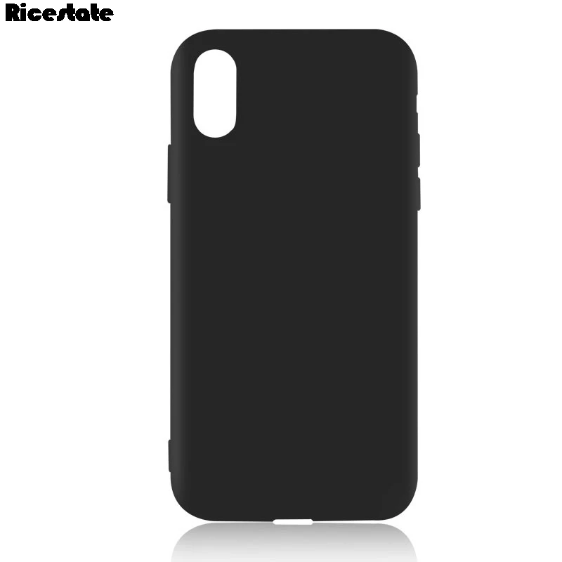 Ricesestate Fall für iPhone x xr xs max matt einfarbig Fall für iPhone 10 zehn x xs max xr Abdeckung schützen Haut Silikon Fall – Detail 8