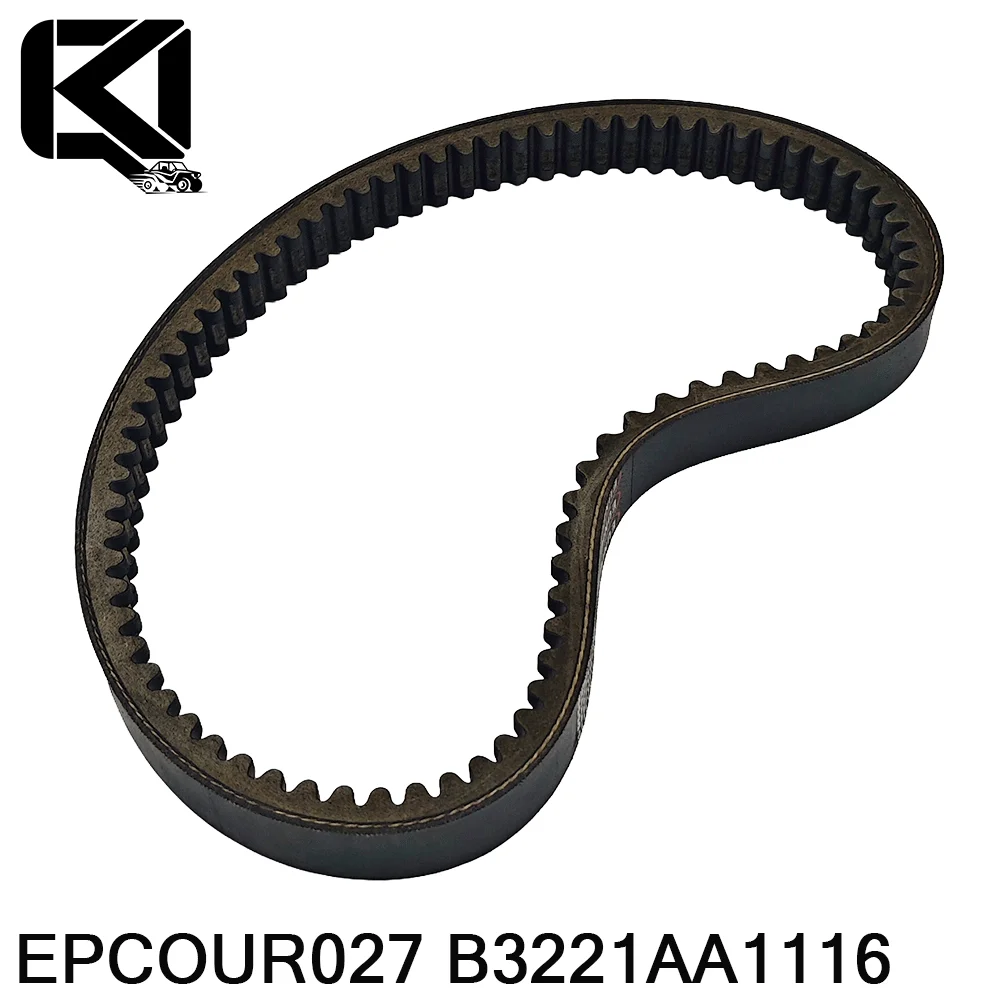 Correia de Transmissão de Aramida para Codlice EPCOUR027 B3221AA1116 Belli XLD 50 Divane Chatenet Media Barooder Stella JDM X5 Orane Microcar MC1