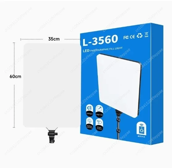 New L-3560 Big 24inch Studio Set Lighting Equipment Flash Led Light Panel Photography Lighting Kit for Photography