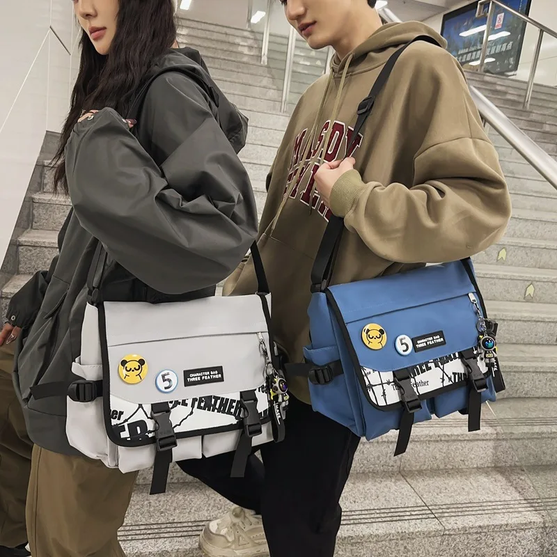 

Hip-hop Style Couple Armpit Bag Fashionable Versatile Casual Personalized Shoulder Bag Messenger Bags Capacity Small Square Bags