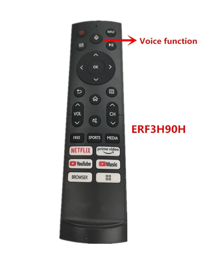 ERF3H90H ERF3M90H  Suitable for Hisense TV Bluetooth voice remote control