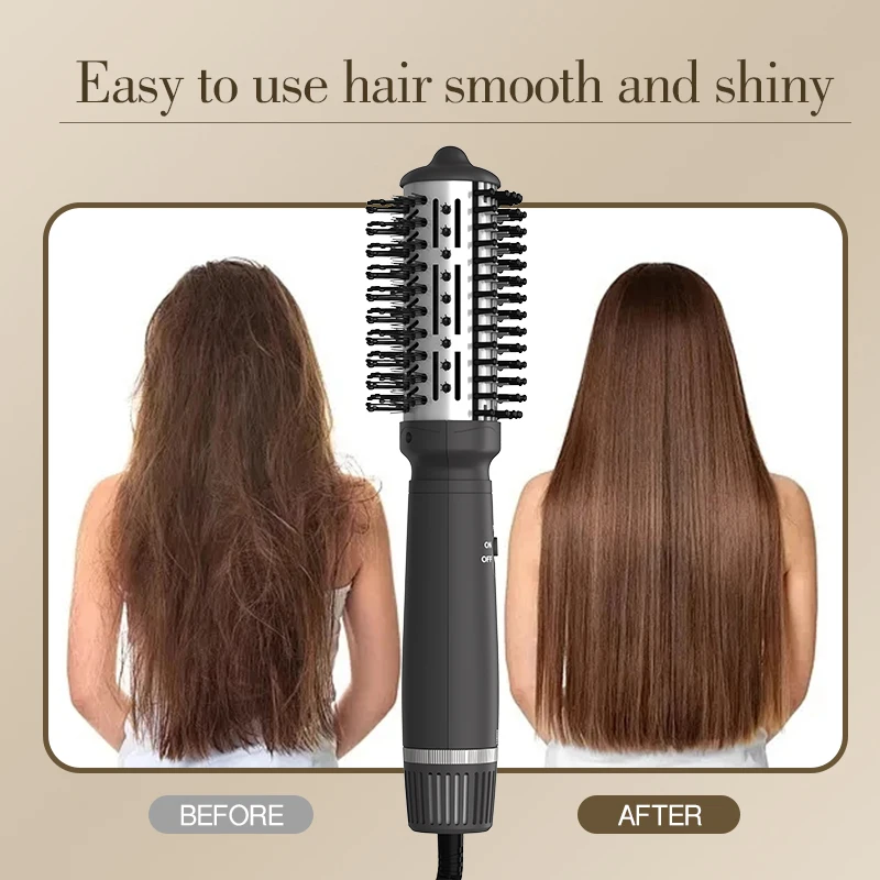 سعر المصنع بالجملة 1000 واط الأيونية الكهربائية الهواء الساخن الطراز الكهربائية خطوة واحدة تفجير فرشاة مجفف الشعر