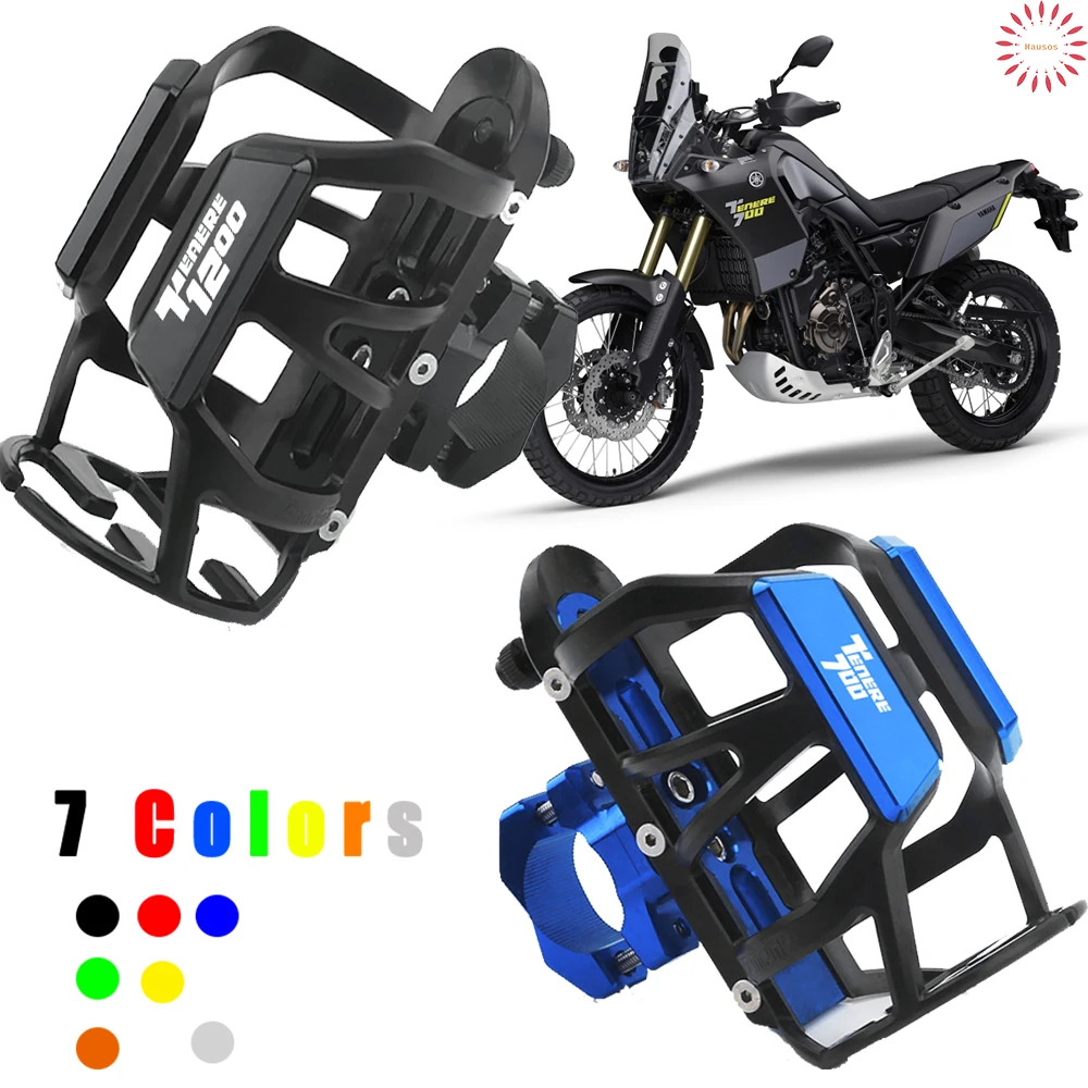 For Yamaha TENERE 700 1200 Tenere700 TENERE1200 Accessories Beverage Water Bottle Drink Cup Holder Bracket Mount Hot Deal