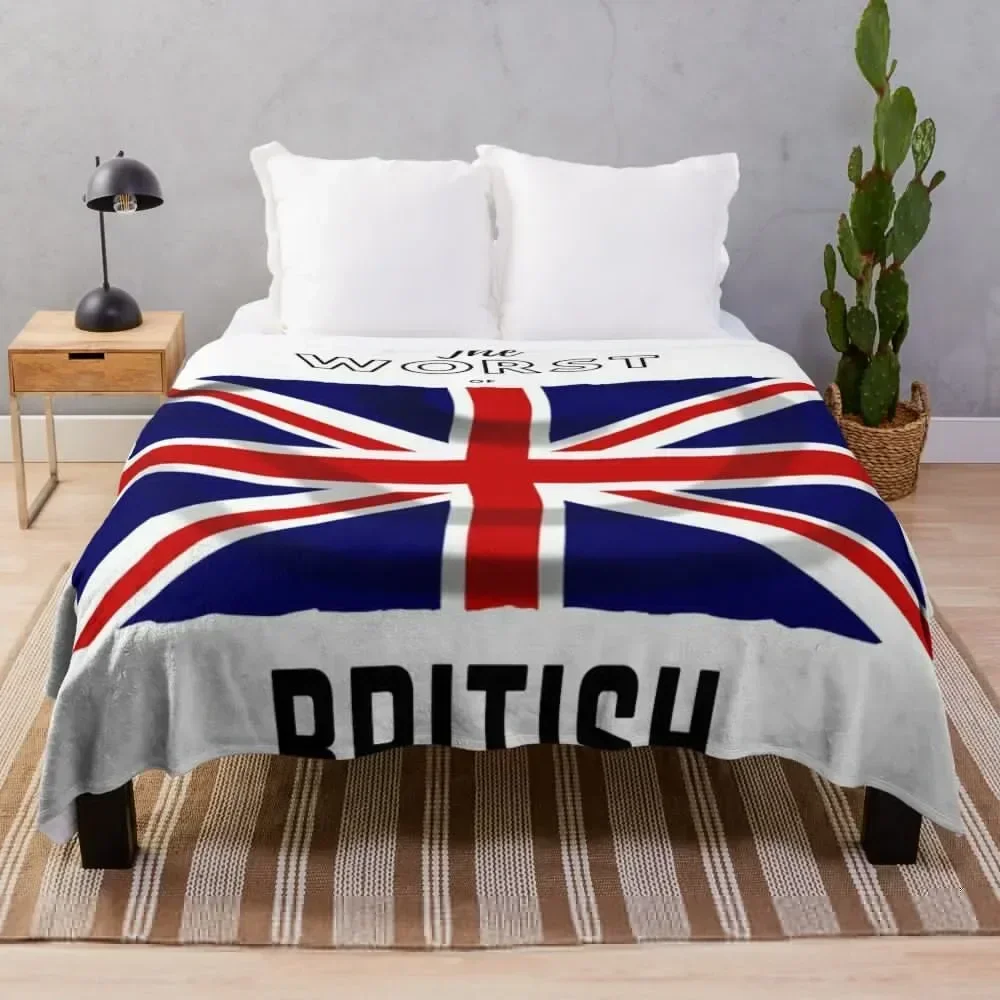 

The Worst Of British Throw Blanket All Season Soft Lightweight Blanket for Home
