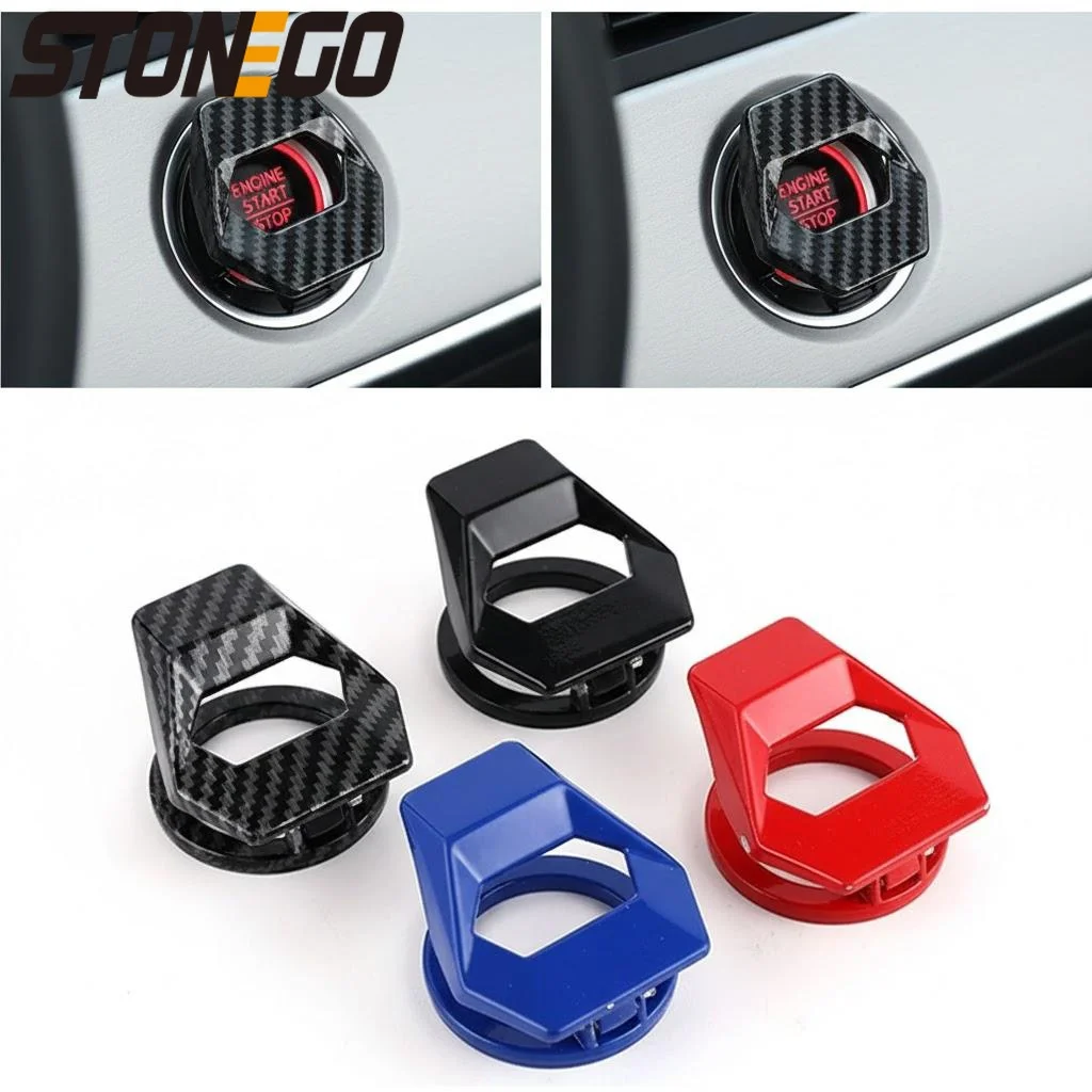 

Декоративная накладка на кнопку запуска/остановки двигателя автомобиля, самоклеящаяся, для интерьера авто, аксессуар для стайлинга автомобиля