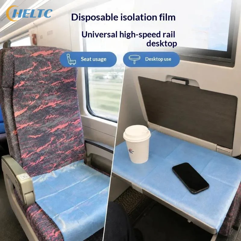10Pcs Portable Disposable Seat Cover Travel Isolation Mat Thick Waterproof Oilproof Anti Dirty Pad For Train Airplane Trip