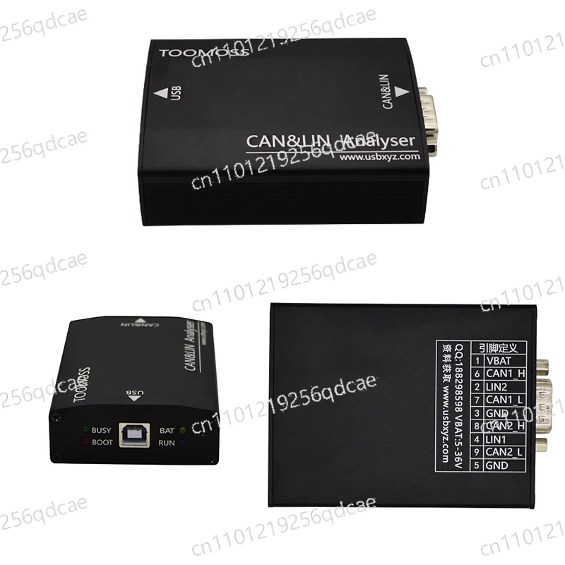 

Анализатор шин USB-CAN-LIN-KPWM, поддержка DBC LDF, электромагнитная изоляция 3000В, UTA0403