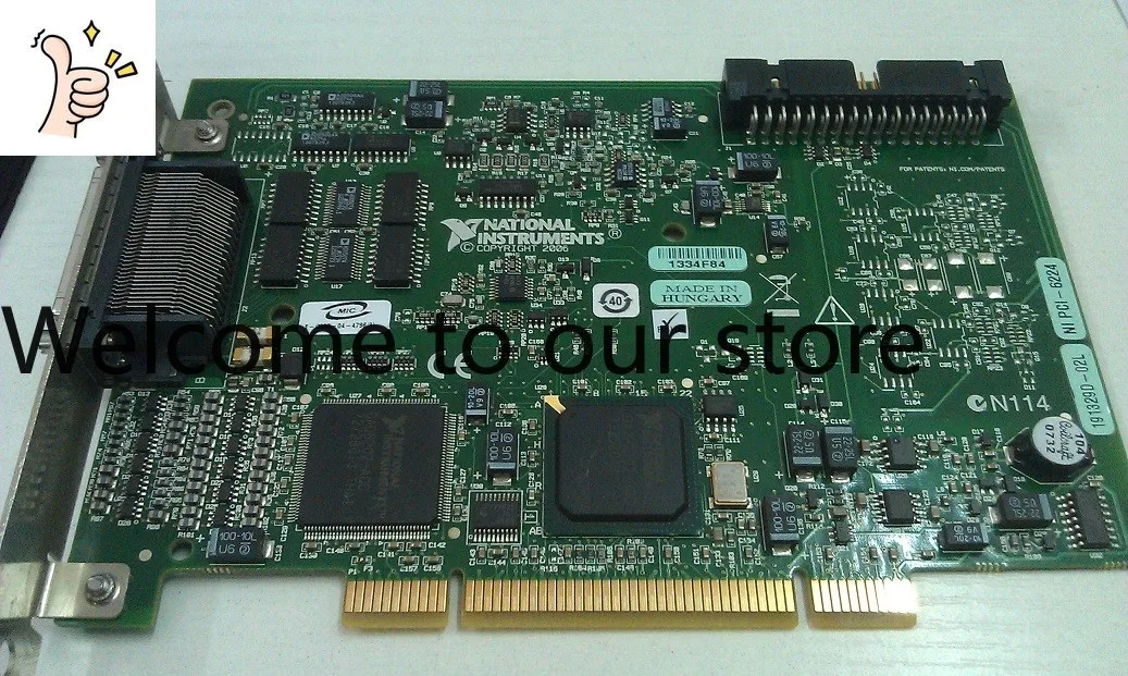 Disassemble The Original US NI PCI-6224 Data Collection Card 779067-01 Can Be Invoiced