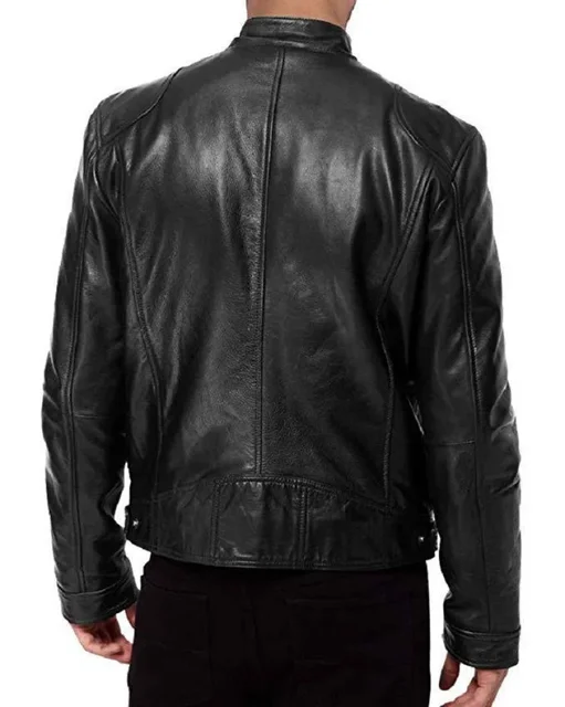 Men's Leather Jacket Bomber Motorcycle Biker Pu Leather Casual Loose Fit Faux Jacket For Men 3 Men's Leather Jacket Bomber Motorcycle Biker Pu Leather Casual Loose Fit Faux Jacket For Men 3