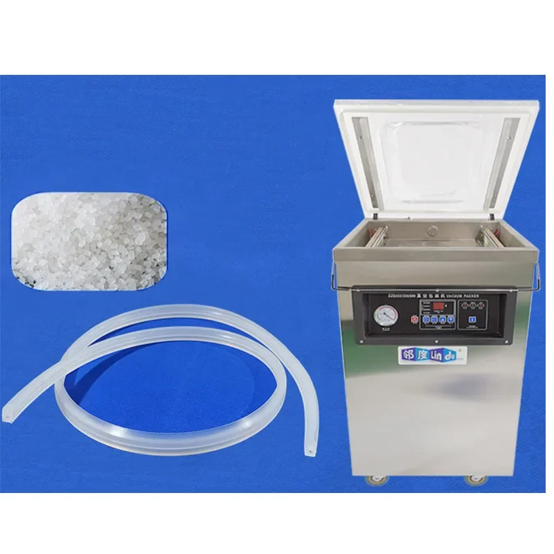 Pacote 1 peça 2m dz vedação a vácuo tampa superior peças de vedação tira de vedação de silicone tira de borracha câmera única máquina de selagem a vácuo