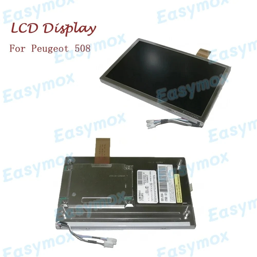 

LB070WV1(TD) (05) 7" LCD Display for Peugeot 508 Screen Navigation Repair Parts Replacement LB070WV1(TD)(04)