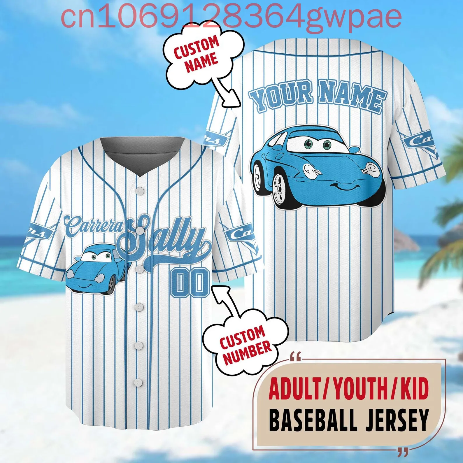 Disney relâmpago mc rainha carros 3d camisa de beisebol das mulheres dos homens uniforme de beisebol verão casual manga curta camisa dos desenhos animados