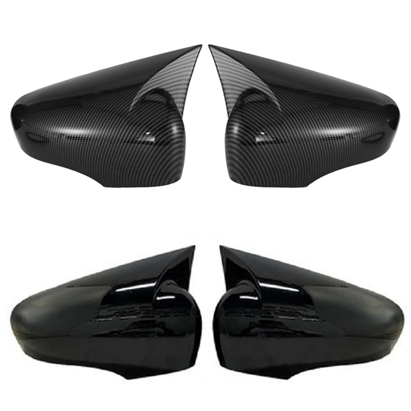 Car Side Mirror Cover For Renault Clio 4 Mk4 / Zoe / Captur 2012-2019 Side Rear View Mirror Cap Cover