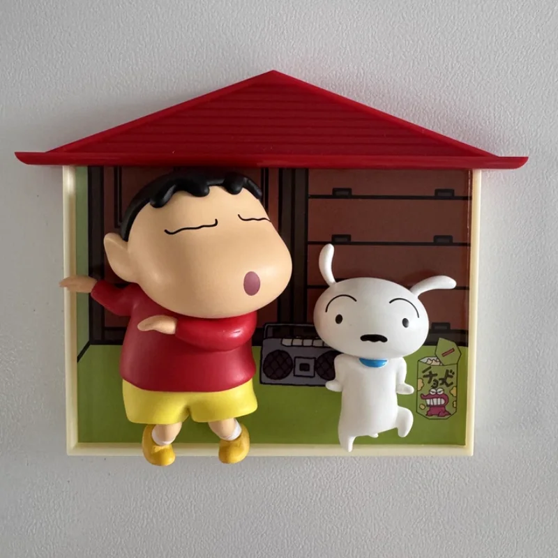 

Original Toptoy Crayon Shin-Chan Blind Box Nohara Family Magnetic Figurine 3d Fridge Magnet Funny Girl New Year Gift Decoration