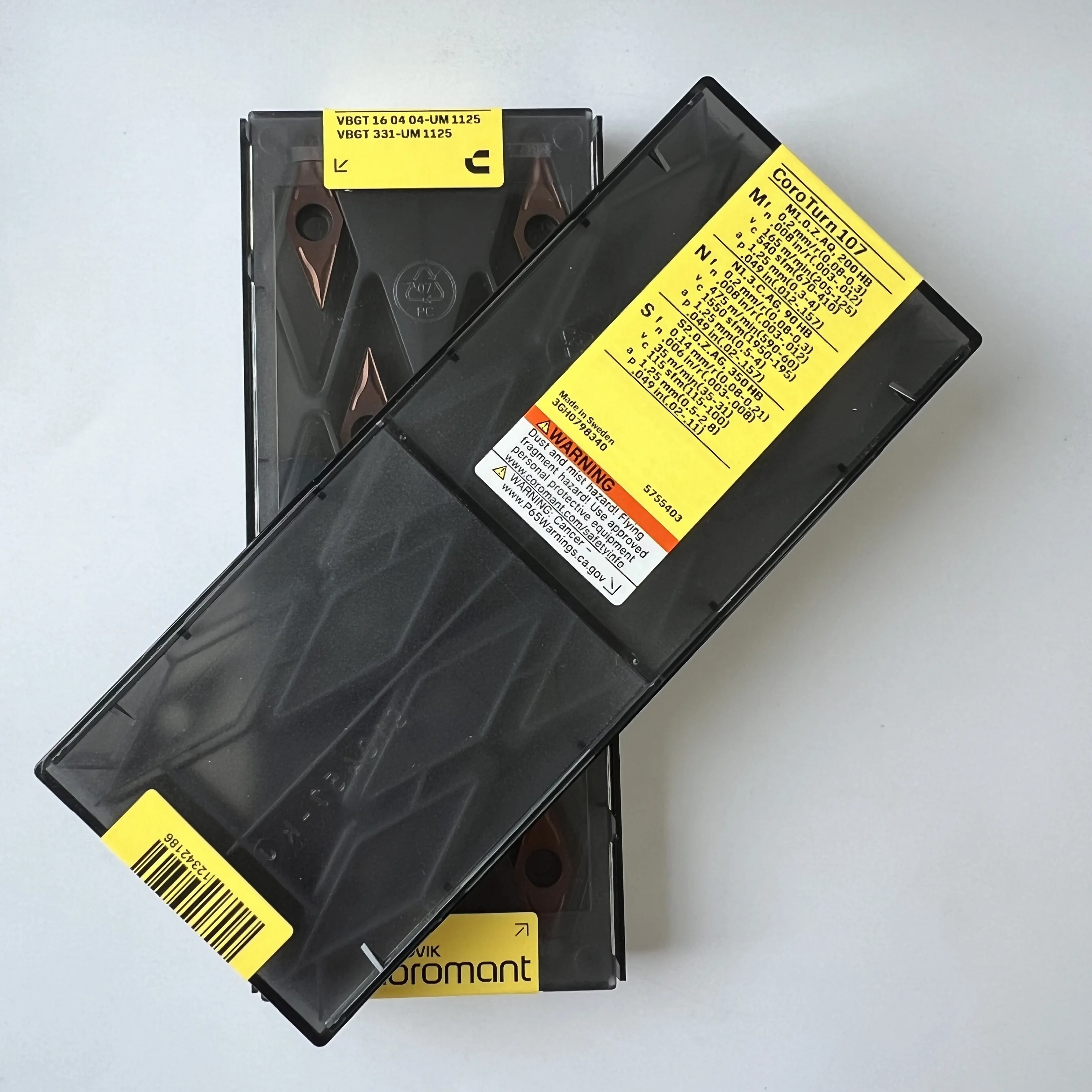 VBGT160404-UM 1125 / Original carbide blade 10 Pcs