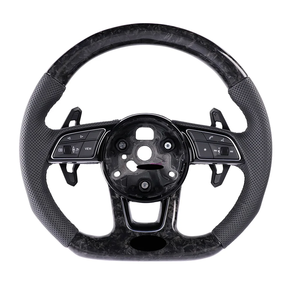

Carbon Fiber Universal Steering Wheel for A3 A4 A5 A6/S6/RS6/A7/S7/RS7 Carbon Fiber Steering Wheel