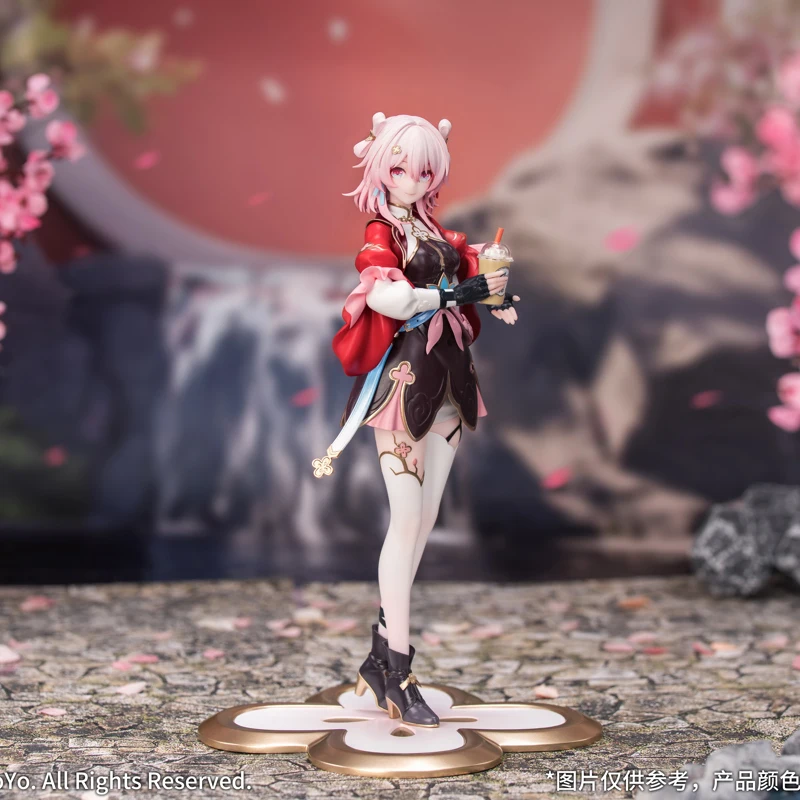 الأسهم الأصلية Myethos Honkai: ستار السكك الحديدية 7 مارس PVC 20.7 سنتيمتر أنيمي الشكل تحصيل نموذج دمية تمثال حلية الهدايا #6