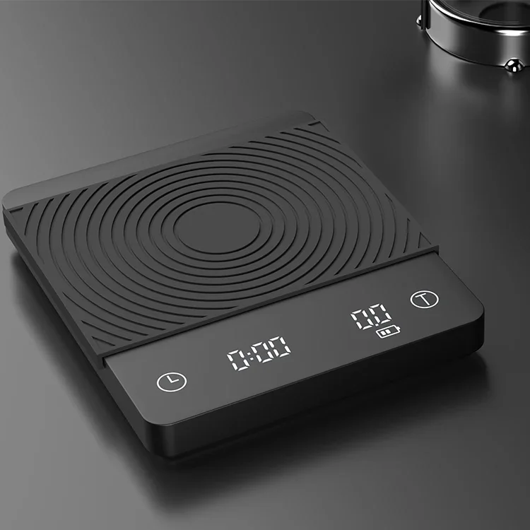 

Wholesale Electronic Coffee Scale Kitchen Bean Weighing Digital Coffee and Tea Scale with Timer