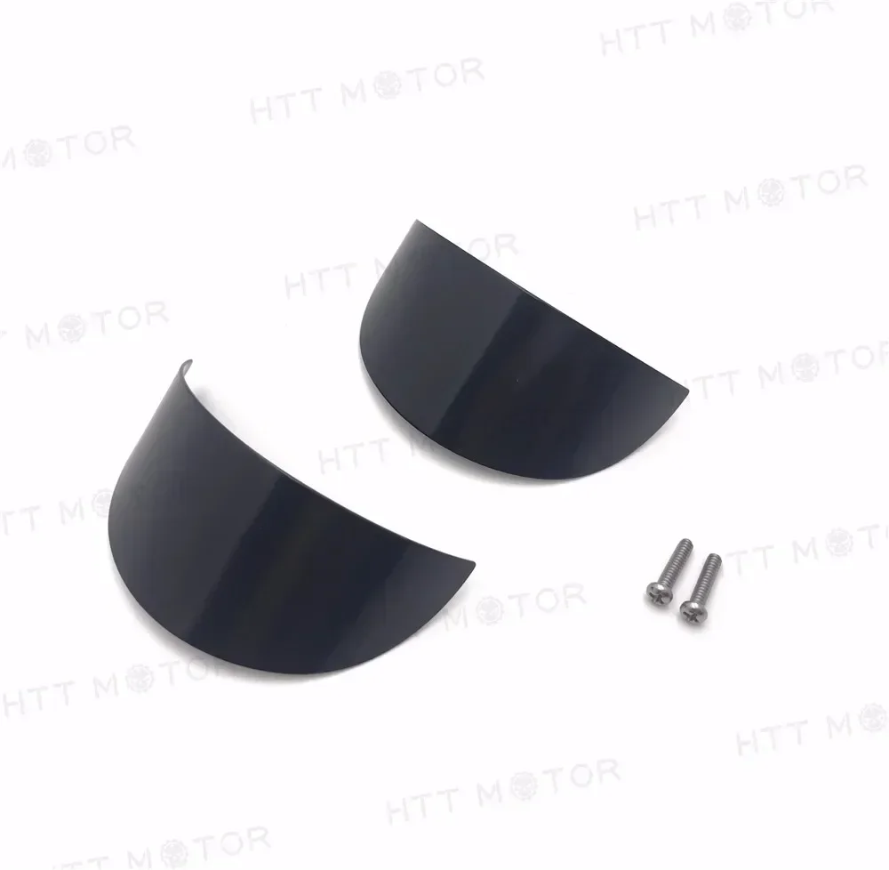 Skull Turn Signal Visors For Harley – Fits FXRT, FLST, FLSTC, FLHR (86-17) – XHT Pair