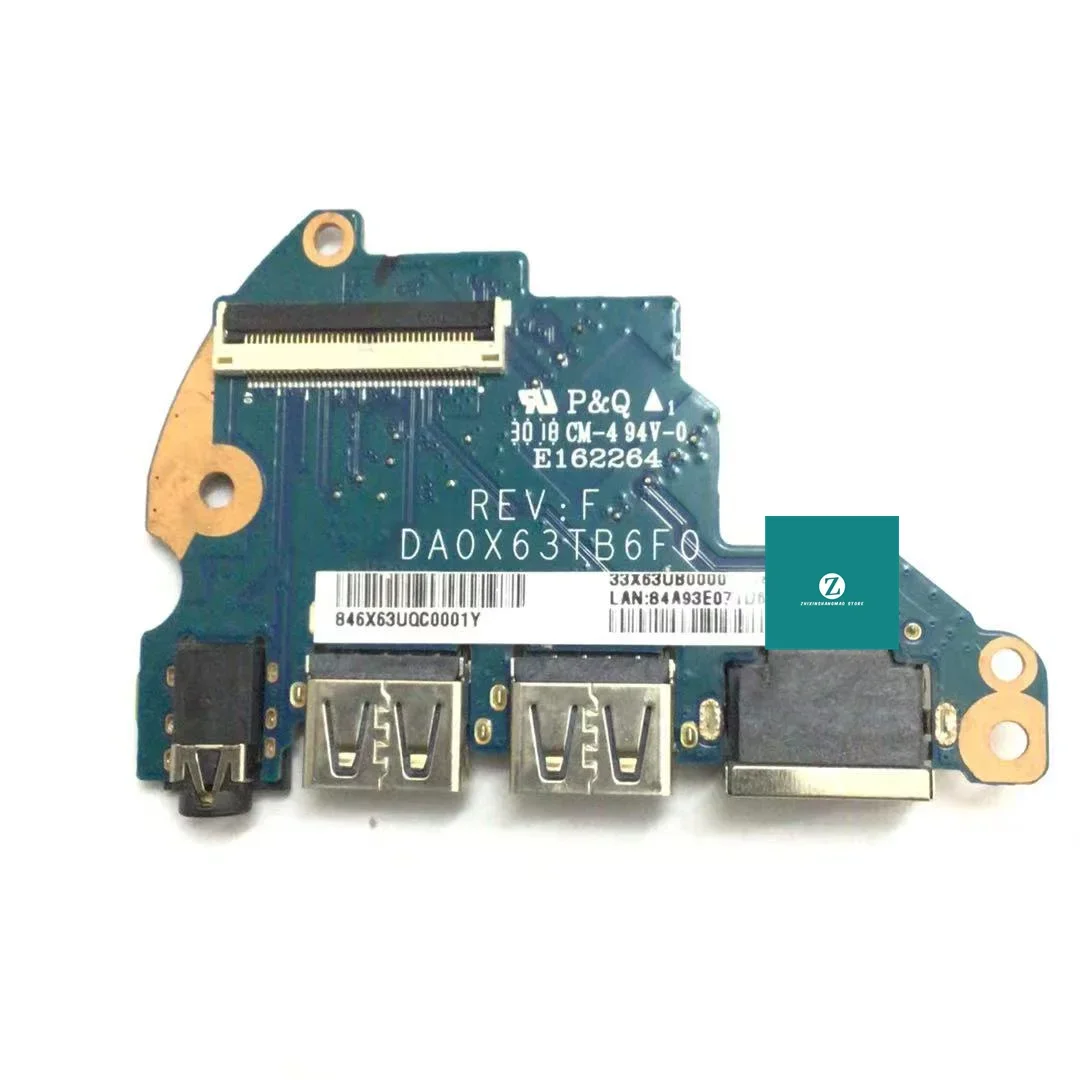 FOR HP PROBOOK 450 G3 455 G3 USB AUDIO BOARD DA0X63TB6F0