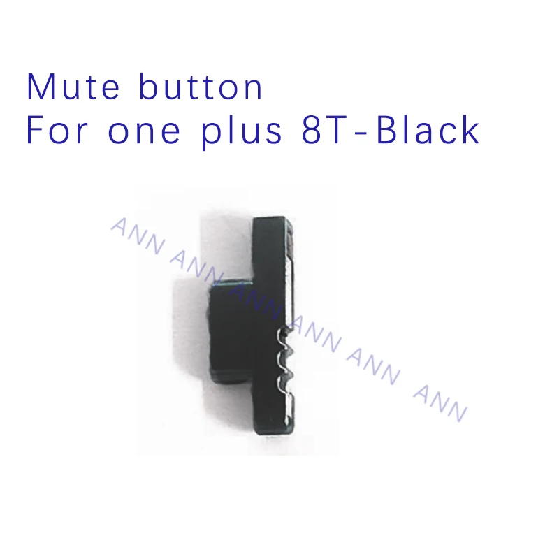 1 Set Side Audio Control Volume + Power Button Keys For Oneplus 8T On OFF Mute Button Keypad Replacement Repair Parts