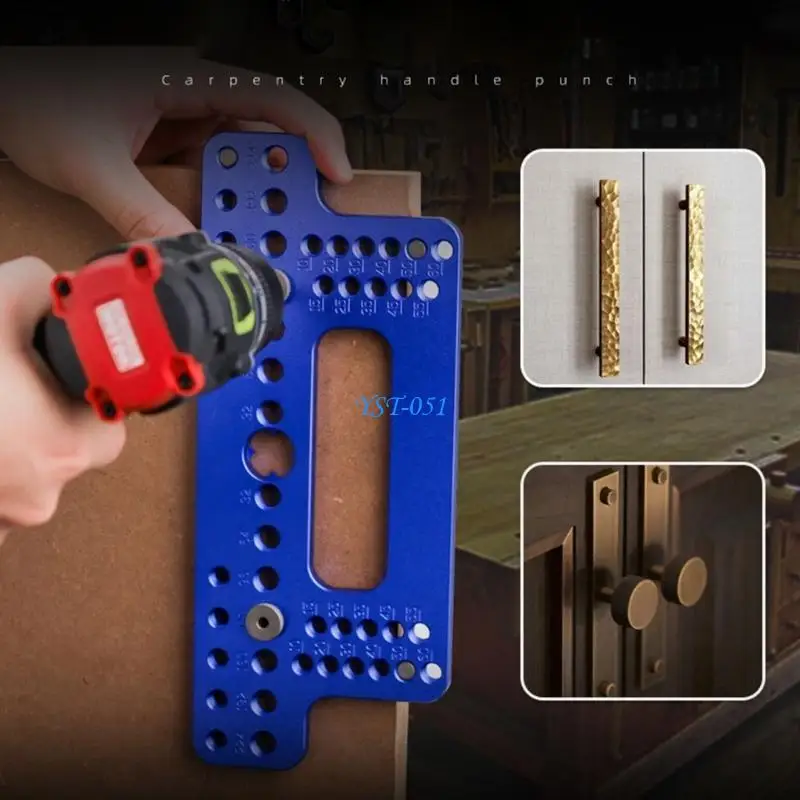 

E15A Cabinet Knob and Pull Installation Made Simple with Adjustable Aluminum Woodwork