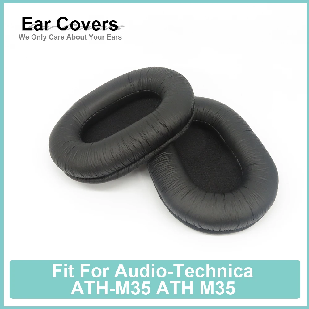 وسادات للأذن الصوت تكنيكا ATH-M35 ATH M35 سماعة أذن وسائد التجاعيد رغوة بطانة للأذن أسود مريح