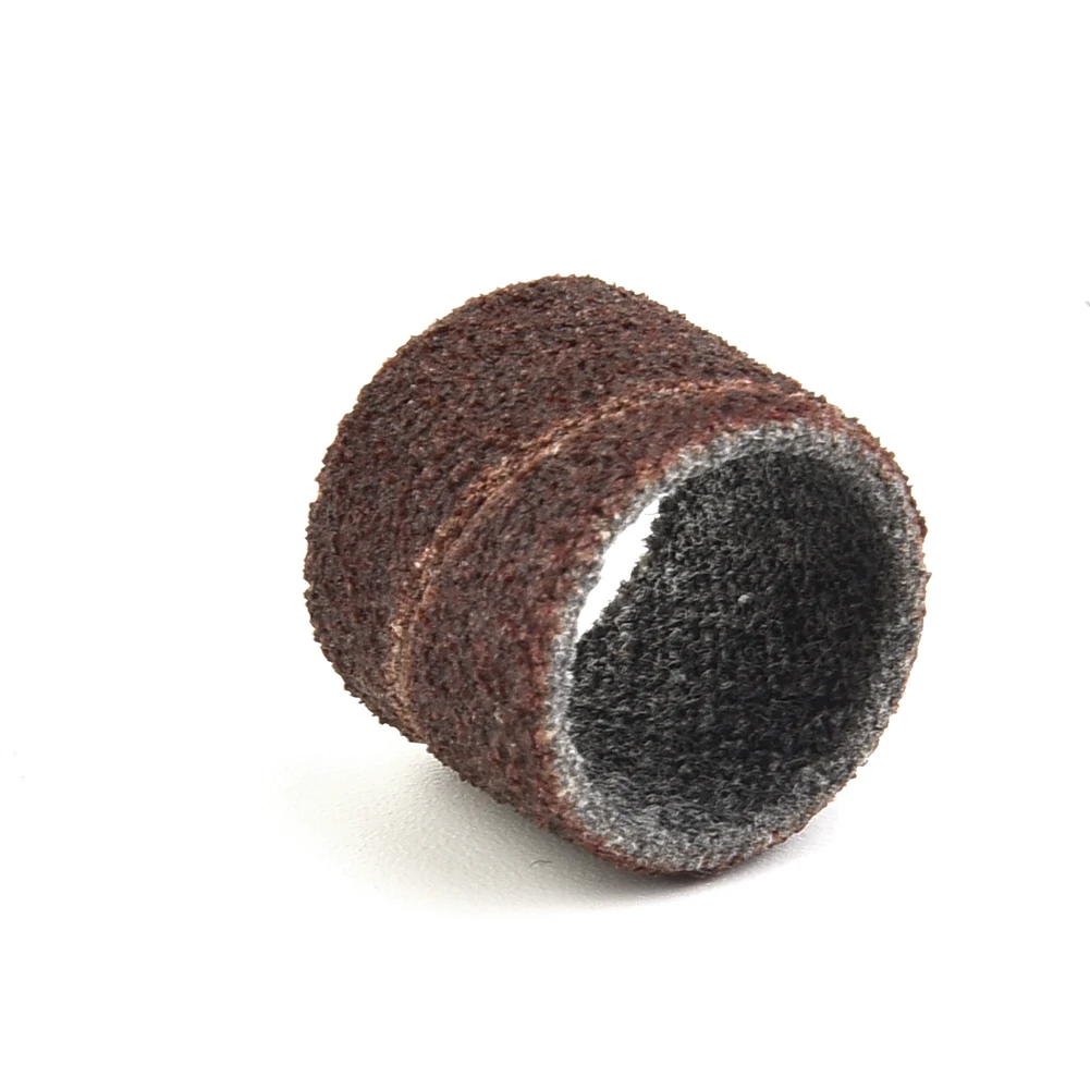

Abrasive Tool Kit Accessories Attachment Sanding Bands Polishing Grinding Drum Sleeves W/ 2 Mandrels Rotary Tool