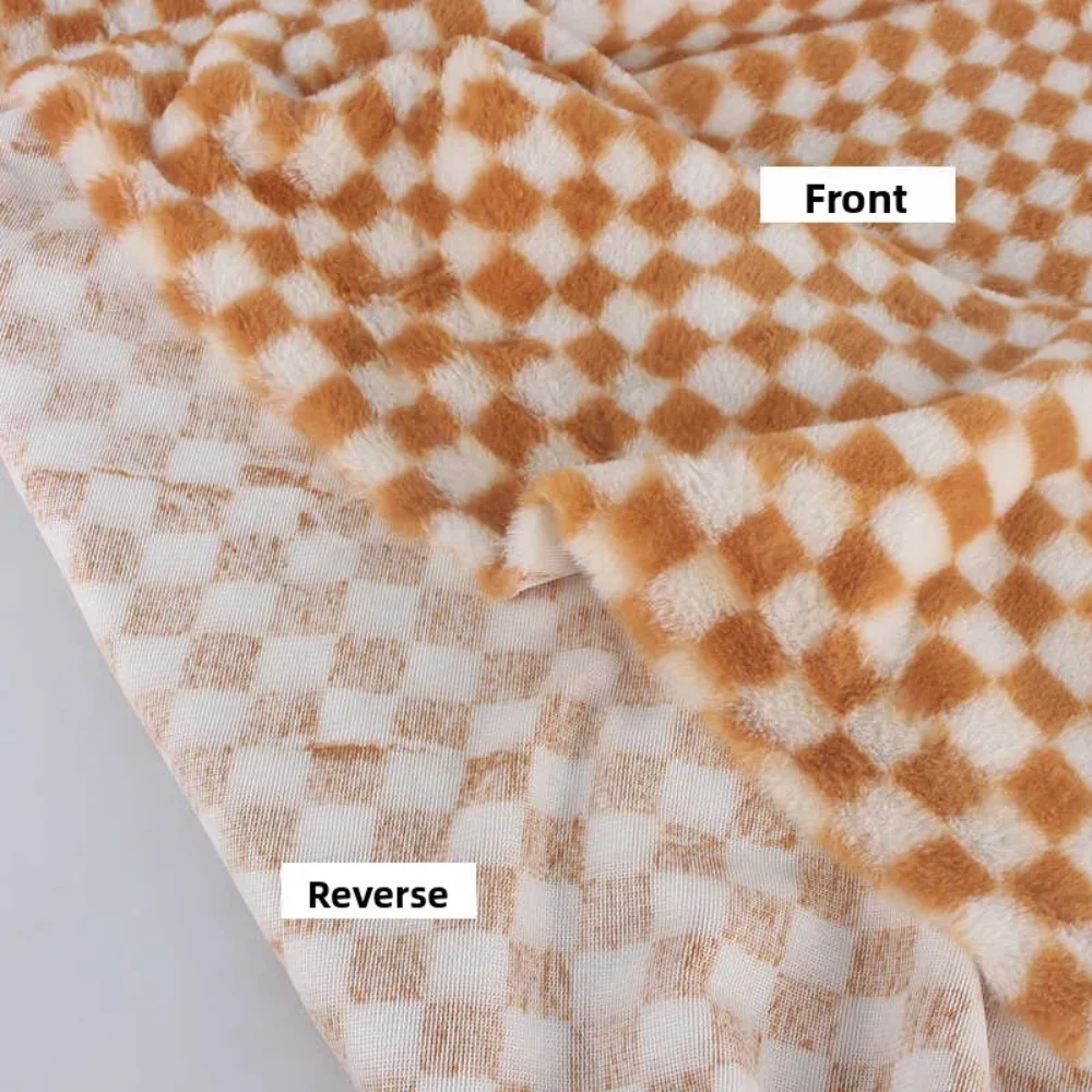 

Имитация меха кролика-отера, плюшевая ткань для игрушек, подушек, пледов, одежды, материал для шитья, оптовая продажа