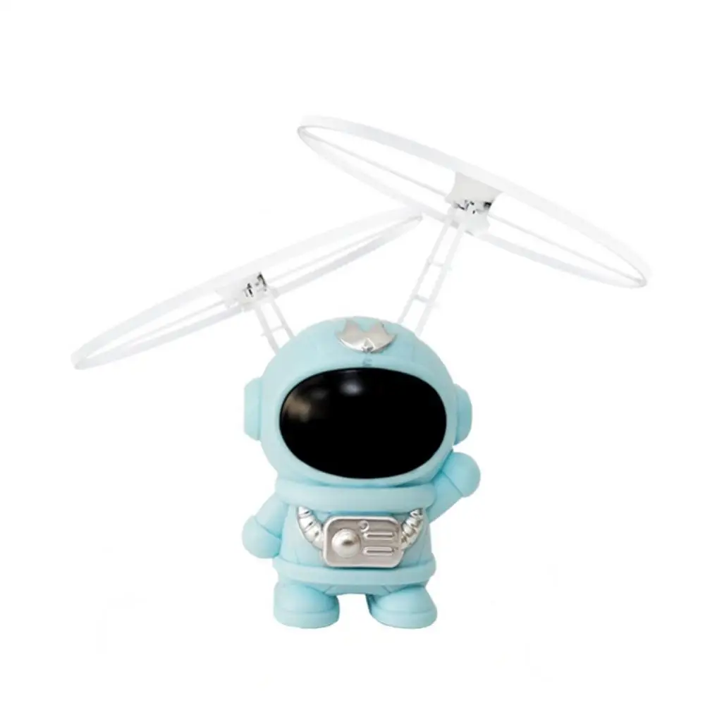 Mini Astronaut Drone Cartoon Spaceman Flying Aircraft RC Robot Toys USB Charging Hand Control Helicopter For Kids Birthday Gift