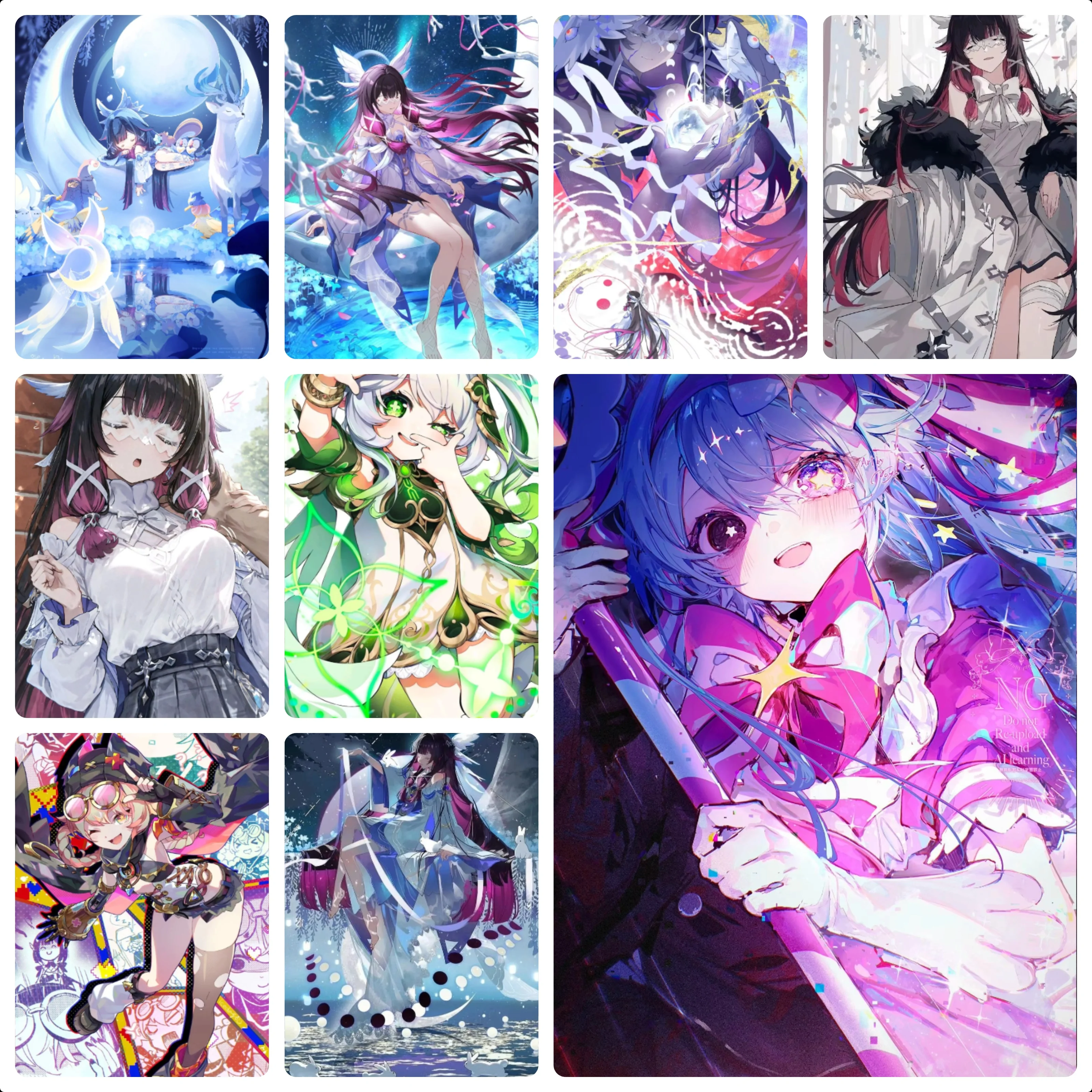 Genshin Impact Codename Columbina Character Jigsaw Puzzles 500/1000/1200/2000PCS Handmade Art Exquisite Home Decor Gift No Frame
