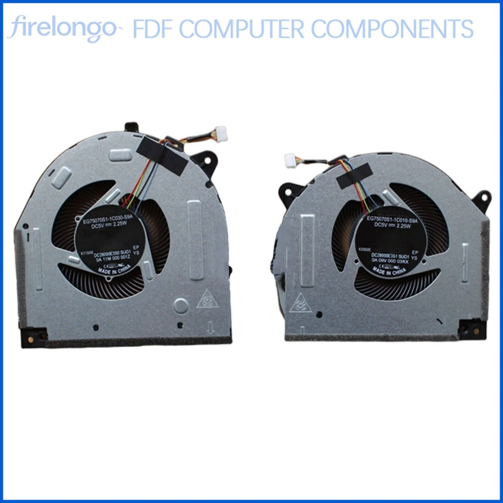 

CPU GPU Cooling Fan for Lenovo Legion Y7000-2019 Y540-15IRH Laptop