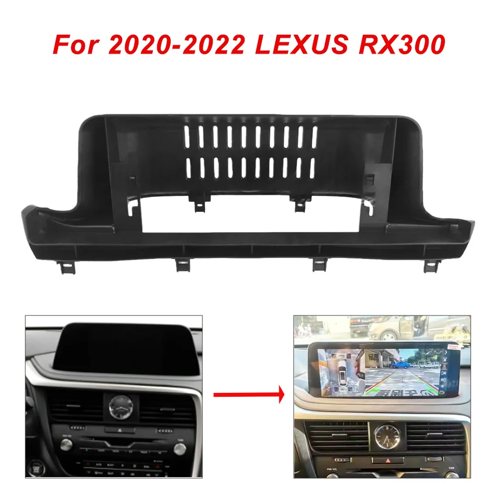 

12,3-дюймовая установка автомобильного радиоприемника DVD GPS Mp5, пластиковая рамка лицевой панели для LEXUS RX300 2020-2022 гг.