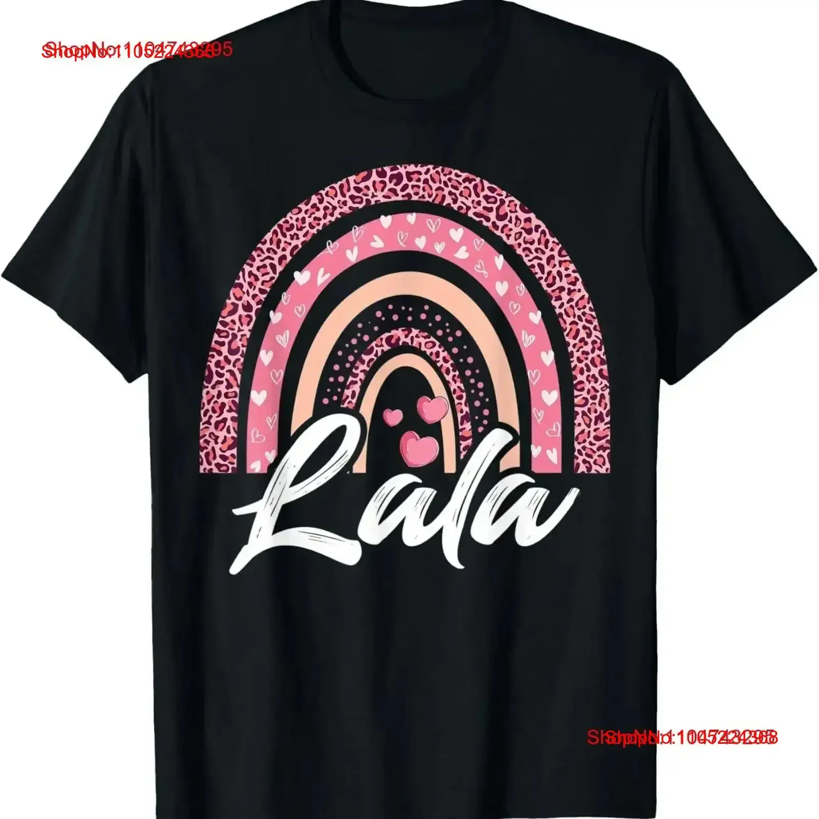 Women Lala Mothers Day For Best Ever Rainbow Grandma T Shirt vintage Washed Versatile Breathable Soft vintage Washed fashion