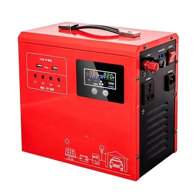 

Portable Inverter Power System 300w-8000w Range Solar Panels Rechargeable Lithium Batteries Solar Home Batteries