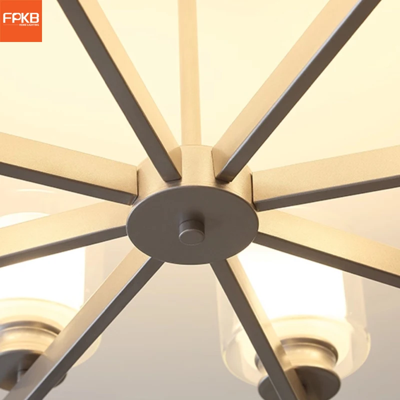 مصباح غرفة المعيشة، جو بسيط وحديث، مصباح أمامي لغرفة المعيشة، مصباح جديد فاخر لغرفة المعيشة، ثريا لغرفة النوم وغرفة الطعام #4