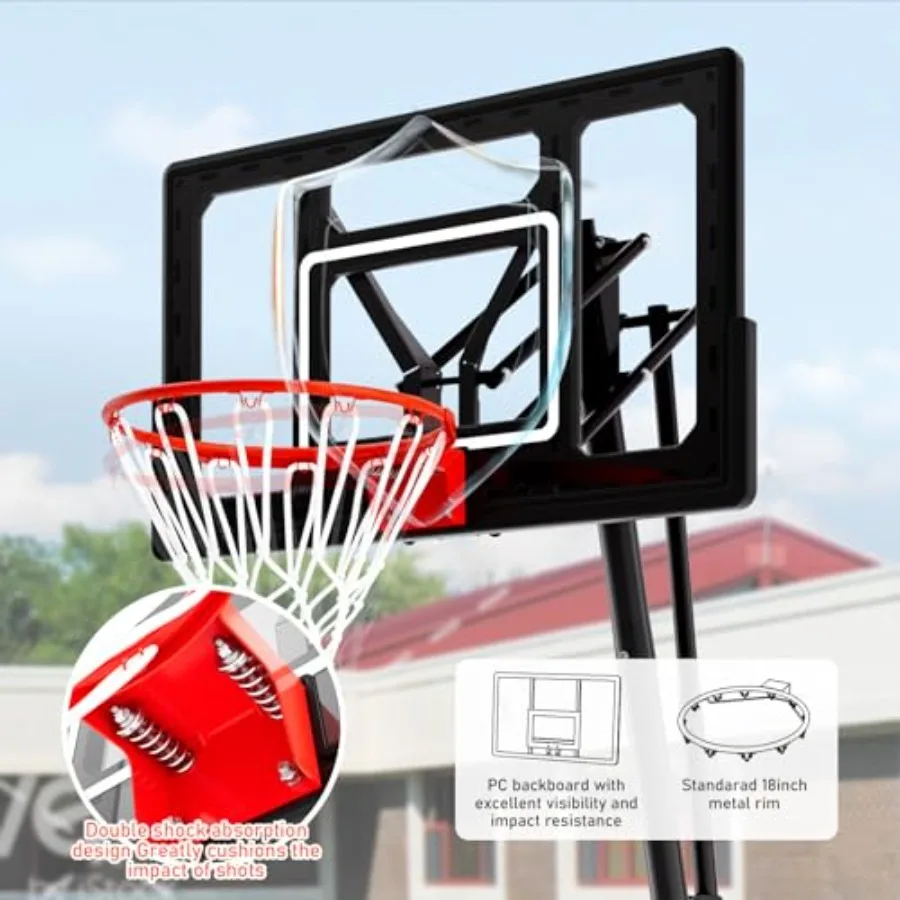 Уличная баскетбольная стойка с – обзор и цена Basketball Hoop Outdoor