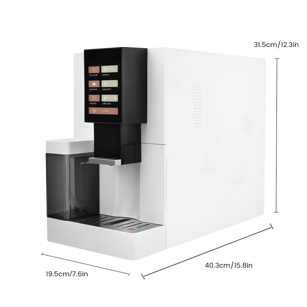 ماكينة صنع المقهى WS-R3 ماكينة إسبريسو روبوت الفول إلى الكوب ماكينة صنع القهوة الأوتوماتيكية الكاملة للفول إلى الكوب ماكينة إسبريسو أوتوماتيكية فائقة