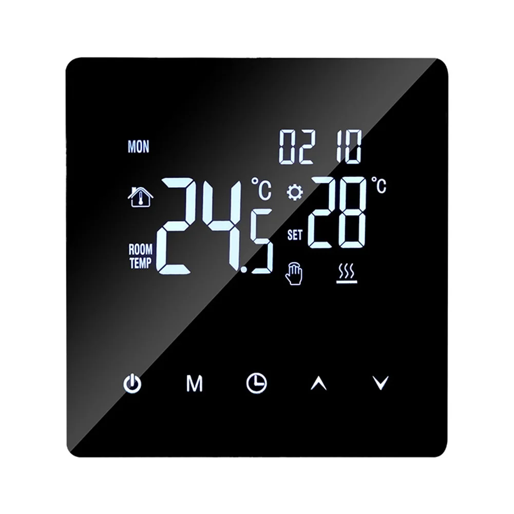 25A Heating System Electric Thermostat For Efficient Heating 86*86mm Electronic Heating Management For Electric Heating