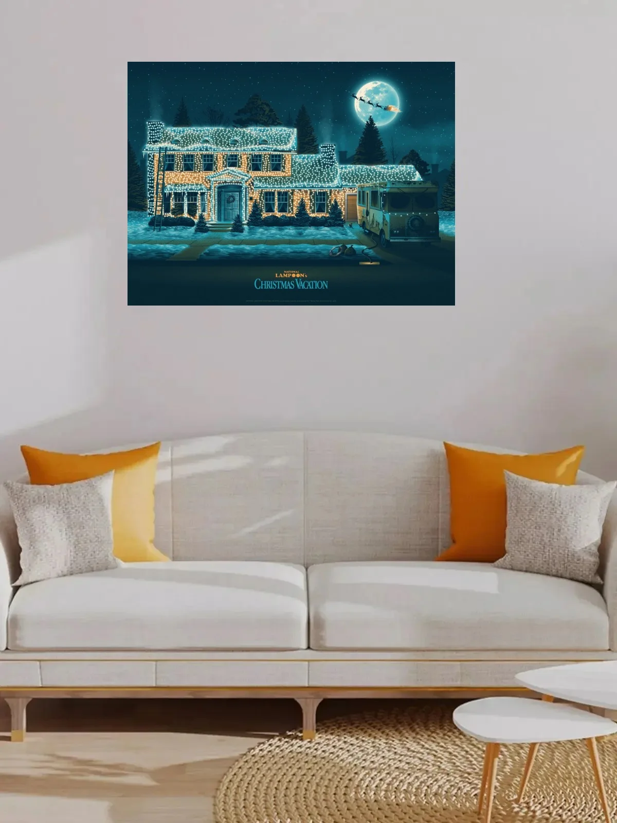 1989 National Lampoons Christmas Vacation Movie, Art Picture Print Silk Poster, Home Wall Decor