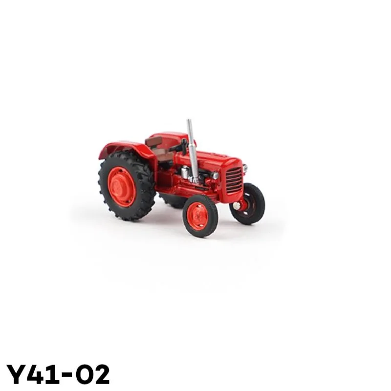 Xcartoys 1:64 Honghe Fengshou 37 Tractor Y41-02 Red Alloy Simulation Model Car